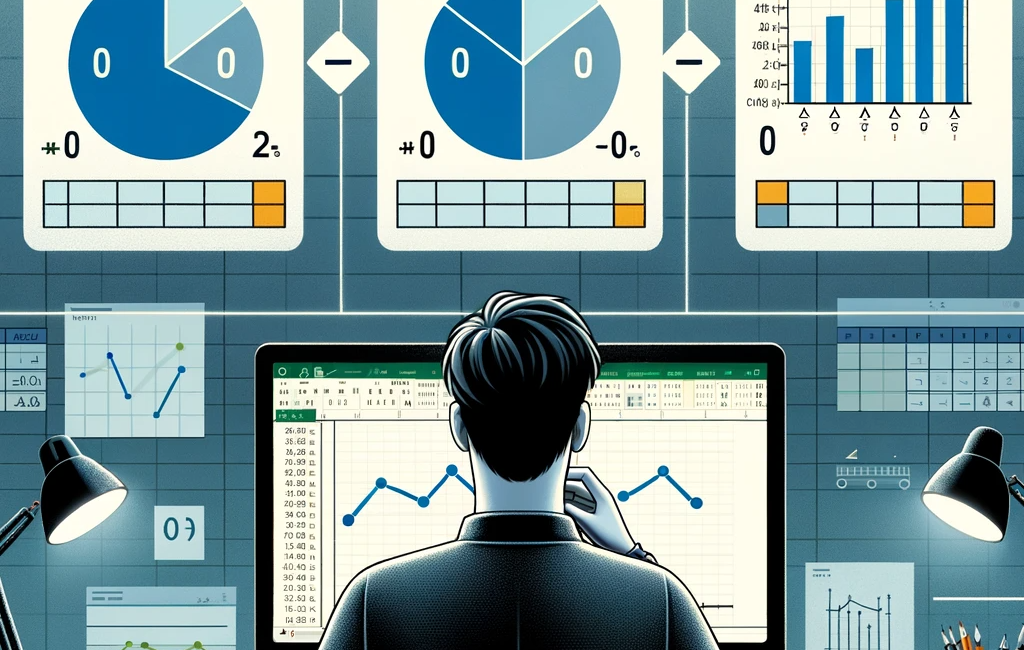Manipulando Valores Nulos em Gráficos do Excel